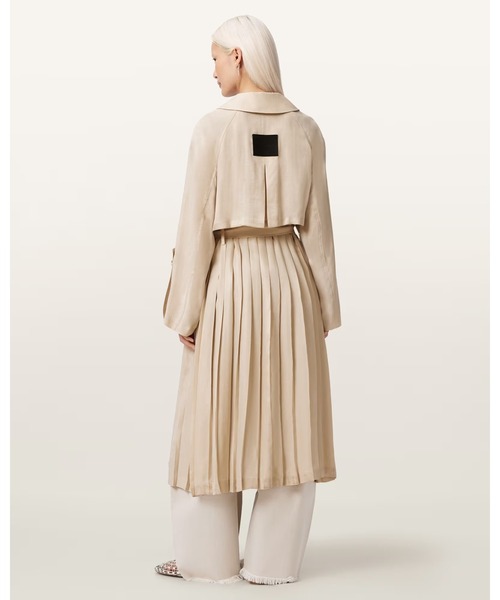 トレンチコート コート LIZIE DOUBLE BREASTED TRENCH COAT | LIZIE ダブル ブレスト トレンチ コートの画像