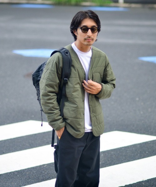 「Snow Peak」 ジャケット S オリーブ メンズの画像