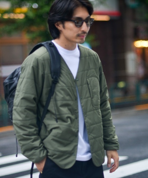 「Snow Peak」 ジャケット S オリーブ メンズの画像