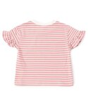 tシャツ 「WEB限定」袖フリルボーダー半袖T...の詳細画像2