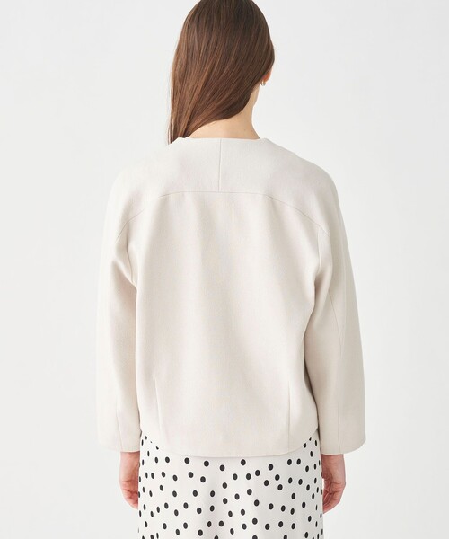 Yahoo!オークション - 「BALLSEY」 ノーカラージャケット 36 ネイビー