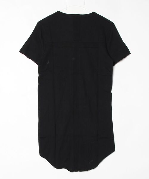「NO ID.」 半袖Tシャツ 1 ブラック メンズ_画像2