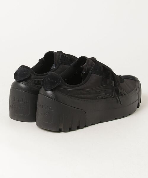 「Onitsuka Tiger」 ローカットスニーカー 24.5 ブラック×ブラック レディースの画像