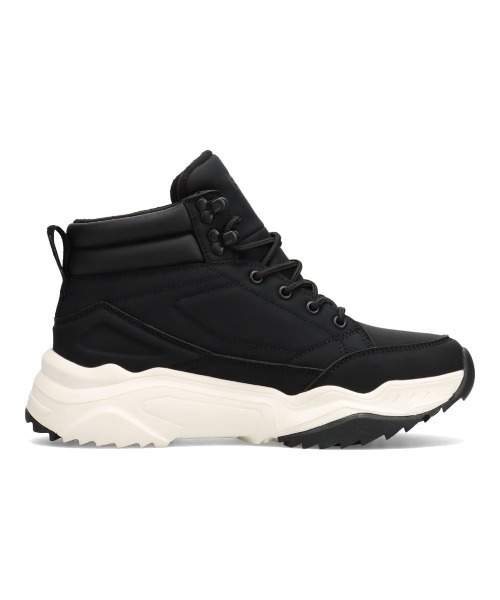 FILA（フィラ） ハイカットスニーカー 23.5cm ブラック×ホワイト 