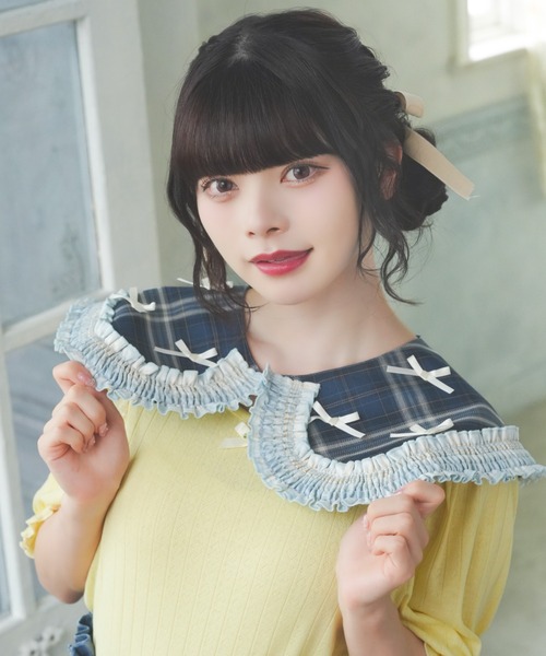 kutir（クティール） つけ襟 付け襟 「クティールとレトロ」ダブル