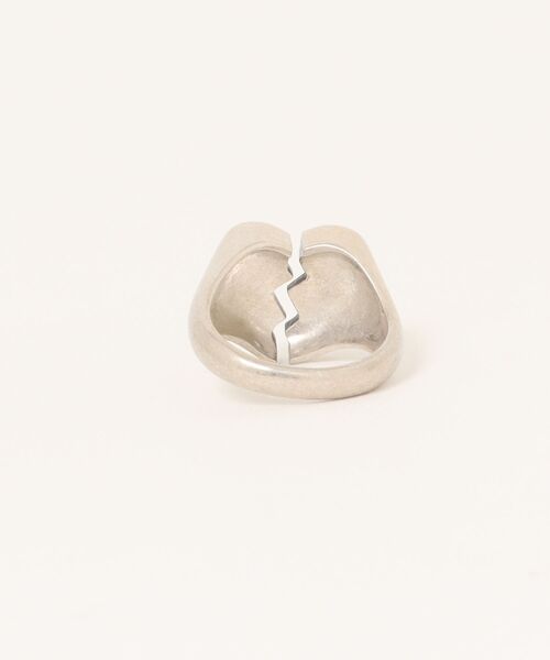 指輪 リング BROKEN HEART STERLING SILVER RING | ブロークン ハート スターリング シルバー リング メンズの画像