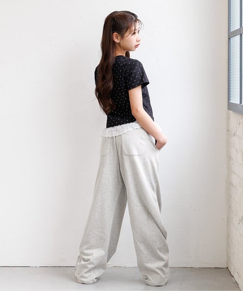 algy（アルジー） パンツ 「接触冷感」スウェットパンツ キッズ 子供服
