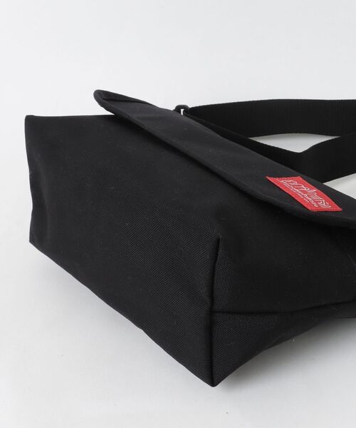 「Manhattan Portage」 ワンポイントメッセンジャーバッグ - ブラック レディース_画像3