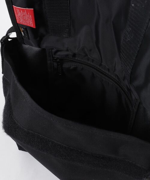 「Manhattan Portage」 ワンポイントメッセンジャーバッグ - ブラック レディース_画像4