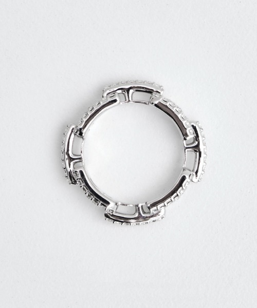 AMBUSH（アンブッシュ） 指輪 リング PAVE A CHAIN RING メンズ