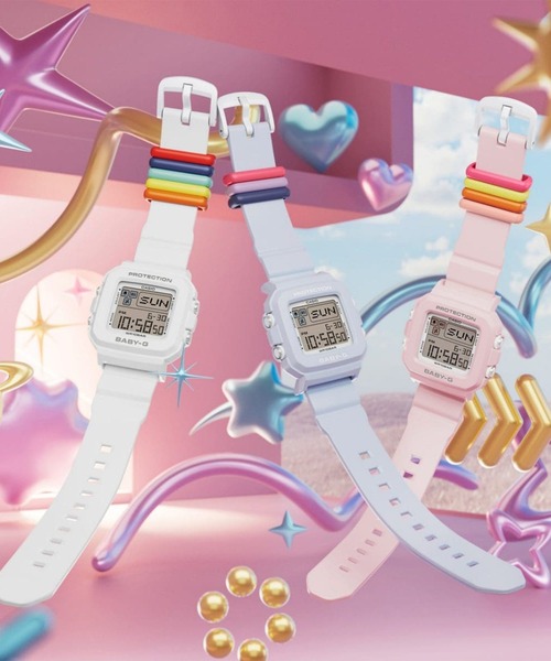 G-SHOCK デジタル腕時計 ピンク G-SHOCK 「G-SHOCK」 デジタル腕時計 FREE ベビーピンク レディース