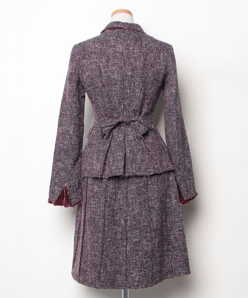 「ALBERTA FERRETTI」 セットアップ 36 パープル レディース_画像2