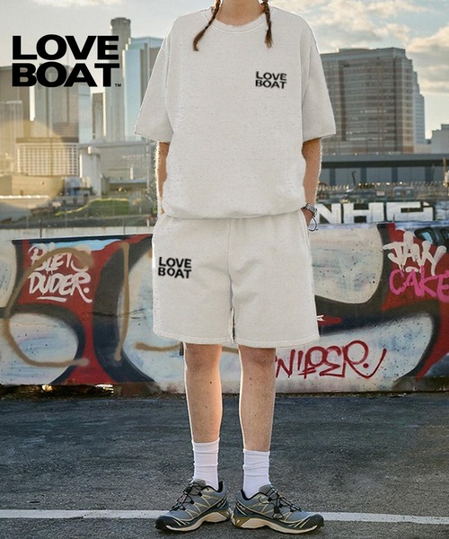 「LOVE BOAT」 セットアップ M オートミール レディース_画像4