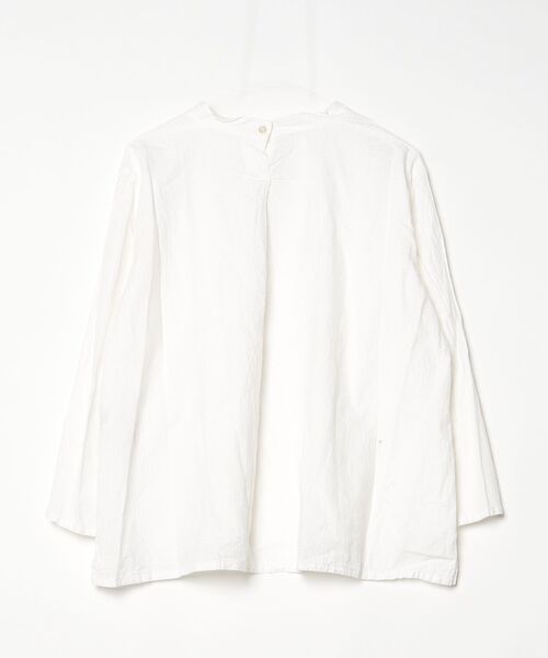 Plantation プランテーション 長袖 ブラウス ホワイト Plantation（プランテーション） 長袖ブラウス M size ホワイト