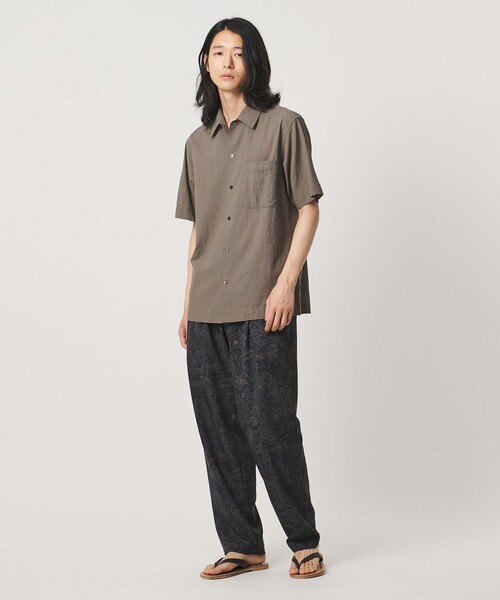 UNITED ARROWS（ユナイテッドアローズ） シャツ 半袖 ウール/ナイロン