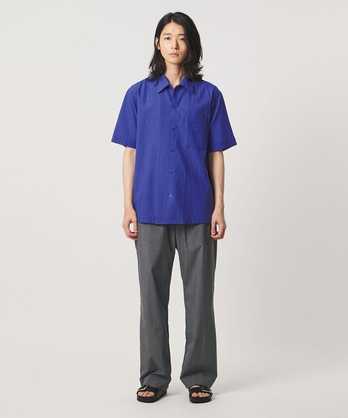 UNITED ARROWS（ユナイテッドアローズ） シャツ 半袖 ウール/ナイロン