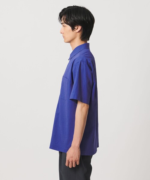 UNITED ARROWS（ユナイテッドアローズ） シャツ 半袖 ウール/ナイロン