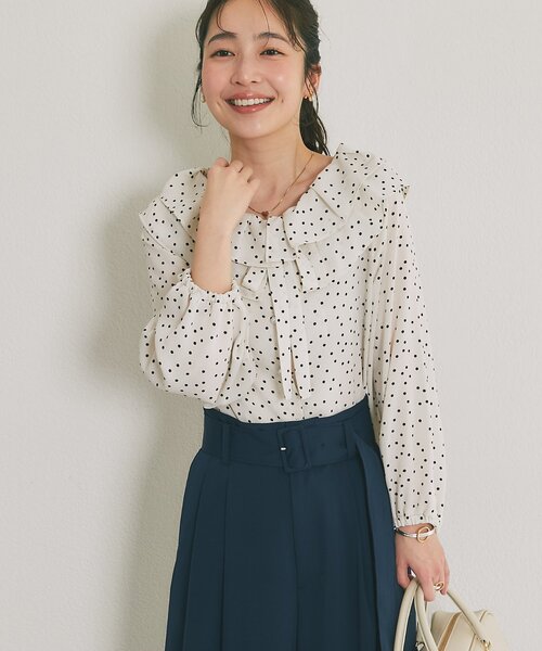 La boutique Bonbon（ラブティックボンボン） 長袖ブラウス FREE 