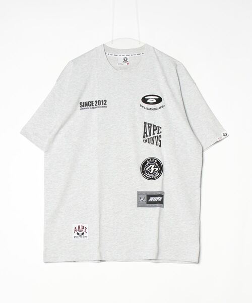 「AAPE BY A BATHING APE」 半袖Tシャツ MEDIUM オフホワイト メンズ_画像2