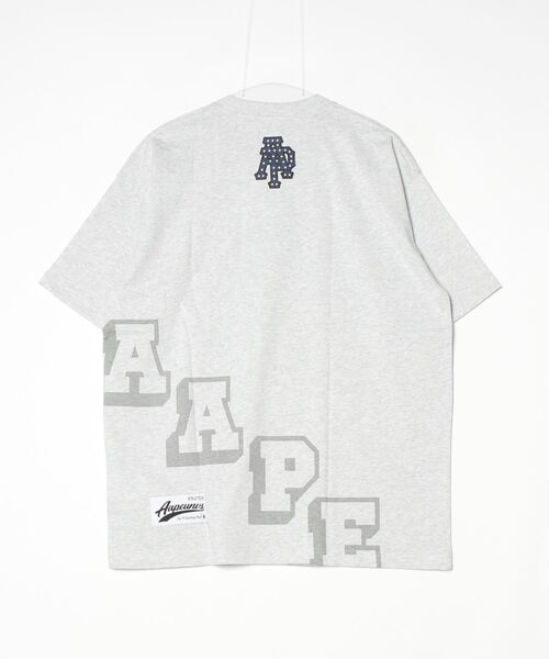 「AAPE BY A BATHING APE」 半袖Tシャツ MEDIUM オフホワイト メンズ_画像8