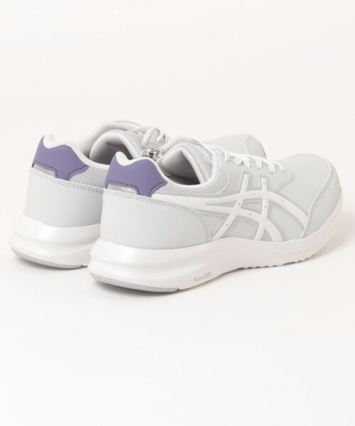 「ASICS WALKING」 ローカットスニーカー 24.5cm ライトグレー レディース_画像2