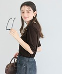 tシャツ シアージョーゼット五分袖Tシャツ レ...の詳細画像4