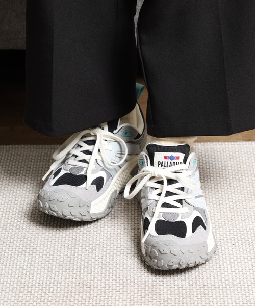 「PALLADIUM」 ローカットスニーカー 27.5cm グレー系その他 メンズ_画像9
