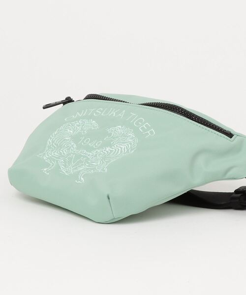 「Onitsuka Tiger」 ウエストバッグ OS グリーン系その他 レディース_画像3