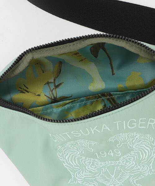 「Onitsuka Tiger」 ウエストバッグ OS グリーン系その他 レディース_画像4