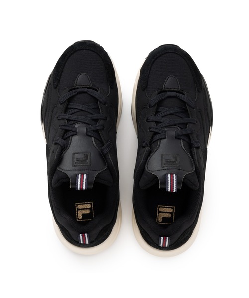 「FILA」 ローカットスニーカー 23.5cm ブラック レディース_画像2