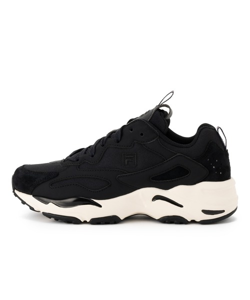 「FILA」 ローカットスニーカー 23.5cm ブラック レディース_画像4