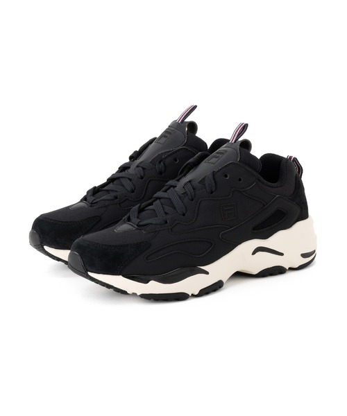 「FILA」 ローカットスニーカー 23.5cm ブラック レディース_画像8