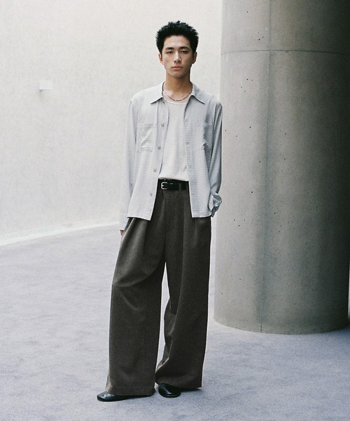 「WYM LIDNM」 パンツ L ブラック メンズ_画像10