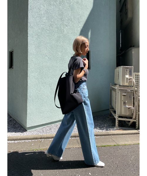 「BLACK BY MOUSSY」 デニムパンツ 26inch ブルー レディース_画像4