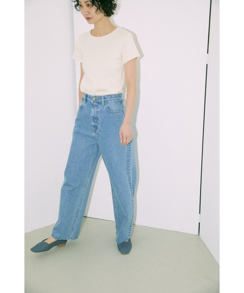 「BLACK BY MOUSSY」 デニムパンツ 26inch ブルー レディース_画像8