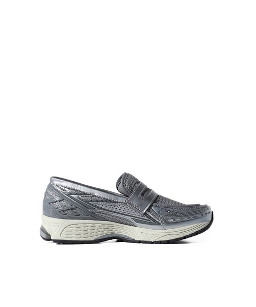 「New Balance」 ローファー 27cm グレー メンズ_画像5