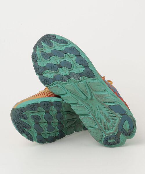 「HOKA」 ローカットスニーカー 29cm オレンジ メンズ_画像3