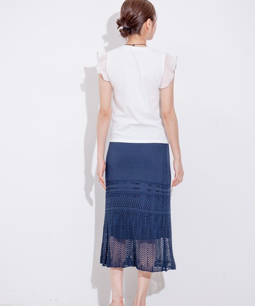 「Jayro」 「trube」ニットスカート FREE ブラック レディース_画像9