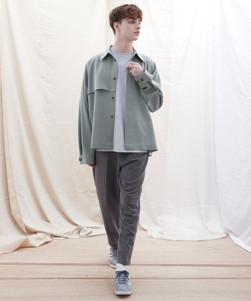 「EMMA CLOTHES」 長袖シャツ FREE ブルー メンズ_画像8