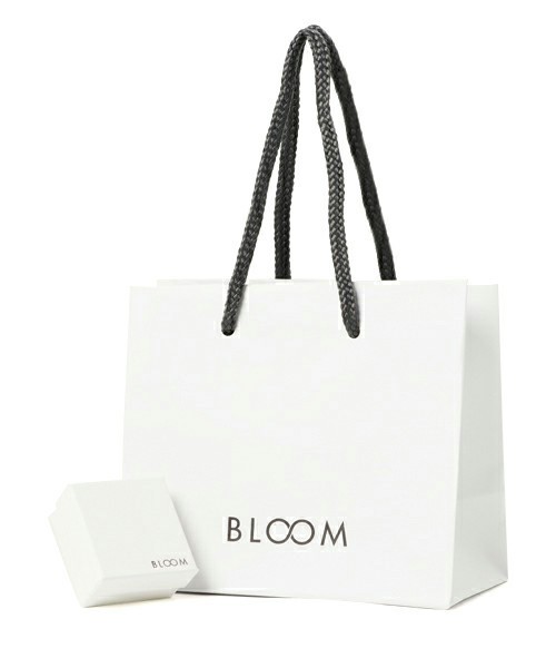 指輪 リング 2月誕生石 K10 ホワイトゴールド アメジスト リング BLOOM/ブルーム レディースの画像