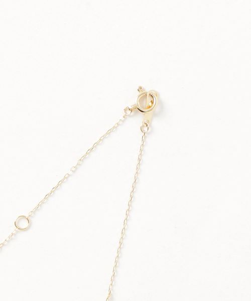 con affetto ネックレス K18プレートネックレス レディース : ZOZOTOWN