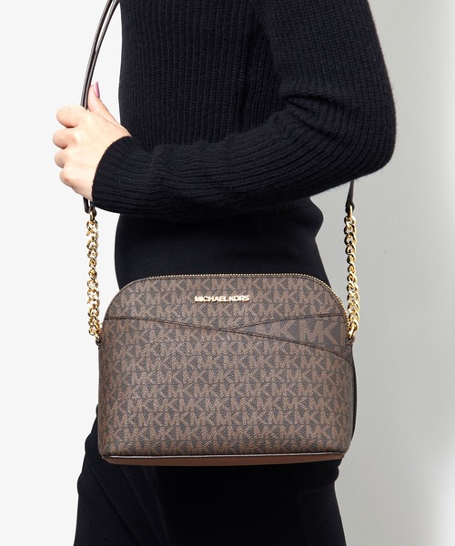 MICHAEL KORS ショルダーバッグ バッグ JET SET TRAVEL ドーム クロス 