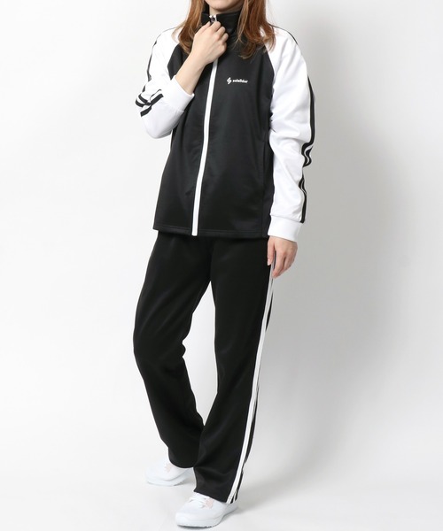 【新品未使用】ジャージ❤トップス2枚セット　レディース　Sサイズ　ブラック adidas（アディダス） レディース 長袖 ジャージ ジャケット W TEAM