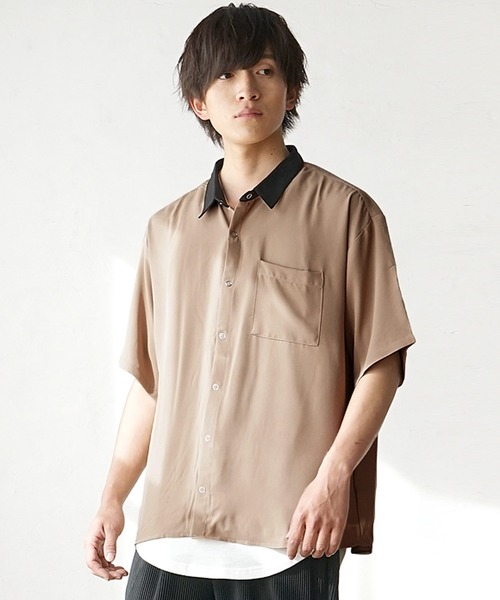 MinoriTY（マイノリティ） シャツ 半袖 「MinoriTY」スナップボタン