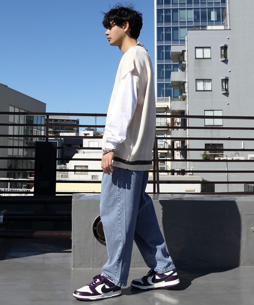 8 ベスト ジレ チルデンニットベスト メンズ レディース : ZOZOTOWN