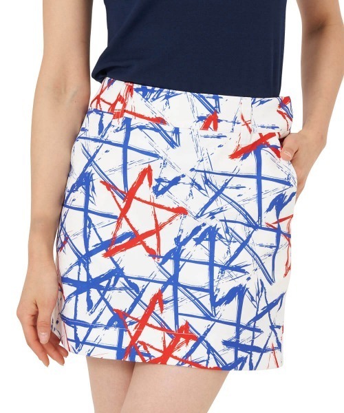 新品タグ付き☆ラウドマウス　ゴルフウェア　UVカットストレッチ ミニスカート スカート Loudmouth/ラウドマウス ゴルフウェア UVカット
