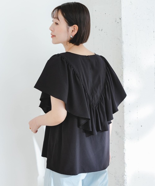 ベイビー　はるちゃんのFée des fleursブラウス　生成り Haru chan's Fée des Fleurs Blouse by Baby, the Stars Shine