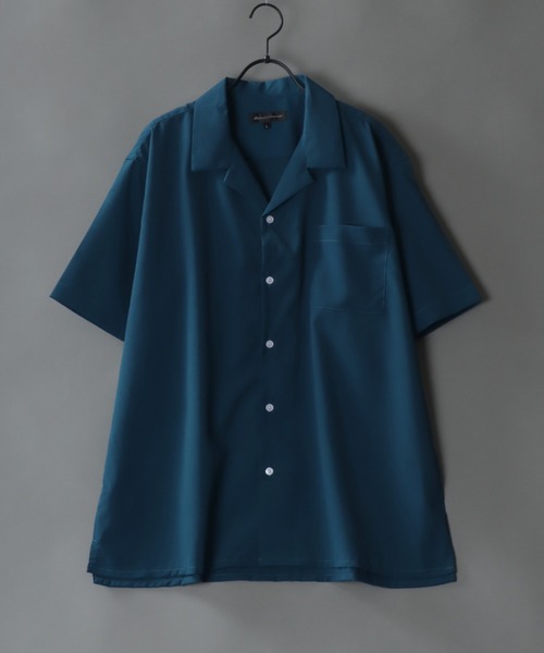 SITRY（シトリー） シャツ Drape Open Collar Shirt/ドレープ オープン