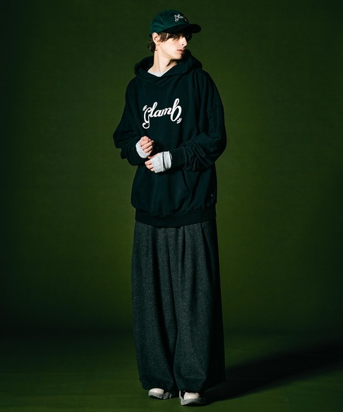 glamb（グラム） パーカー Elbow Tuck Hoodie / エルボータック