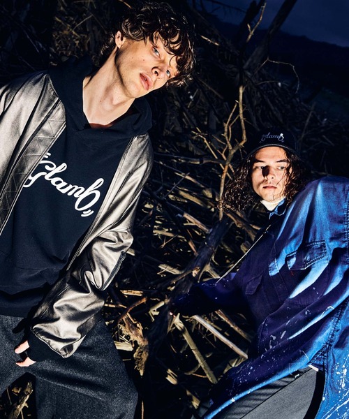 glamb（グラム） パーカー Elbow Tuck Hoodie / エルボータック